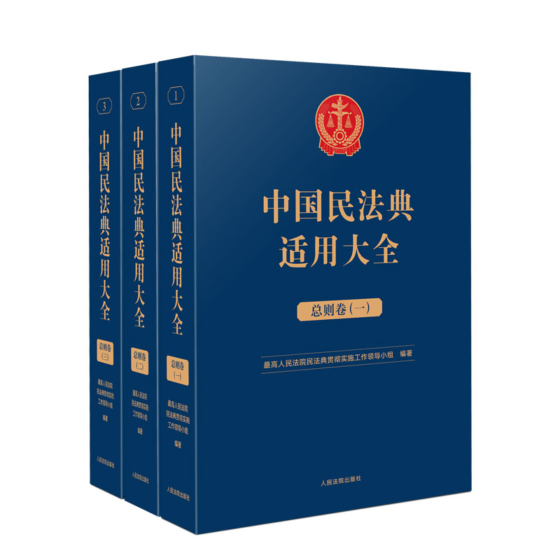 中国民法典适用大全（总则卷）
